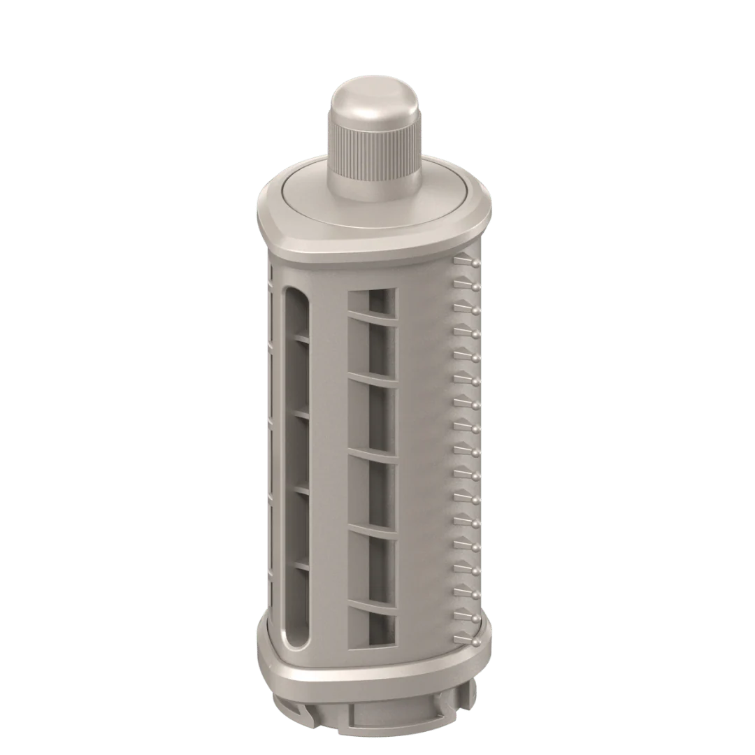 Slät torktumlare - silver